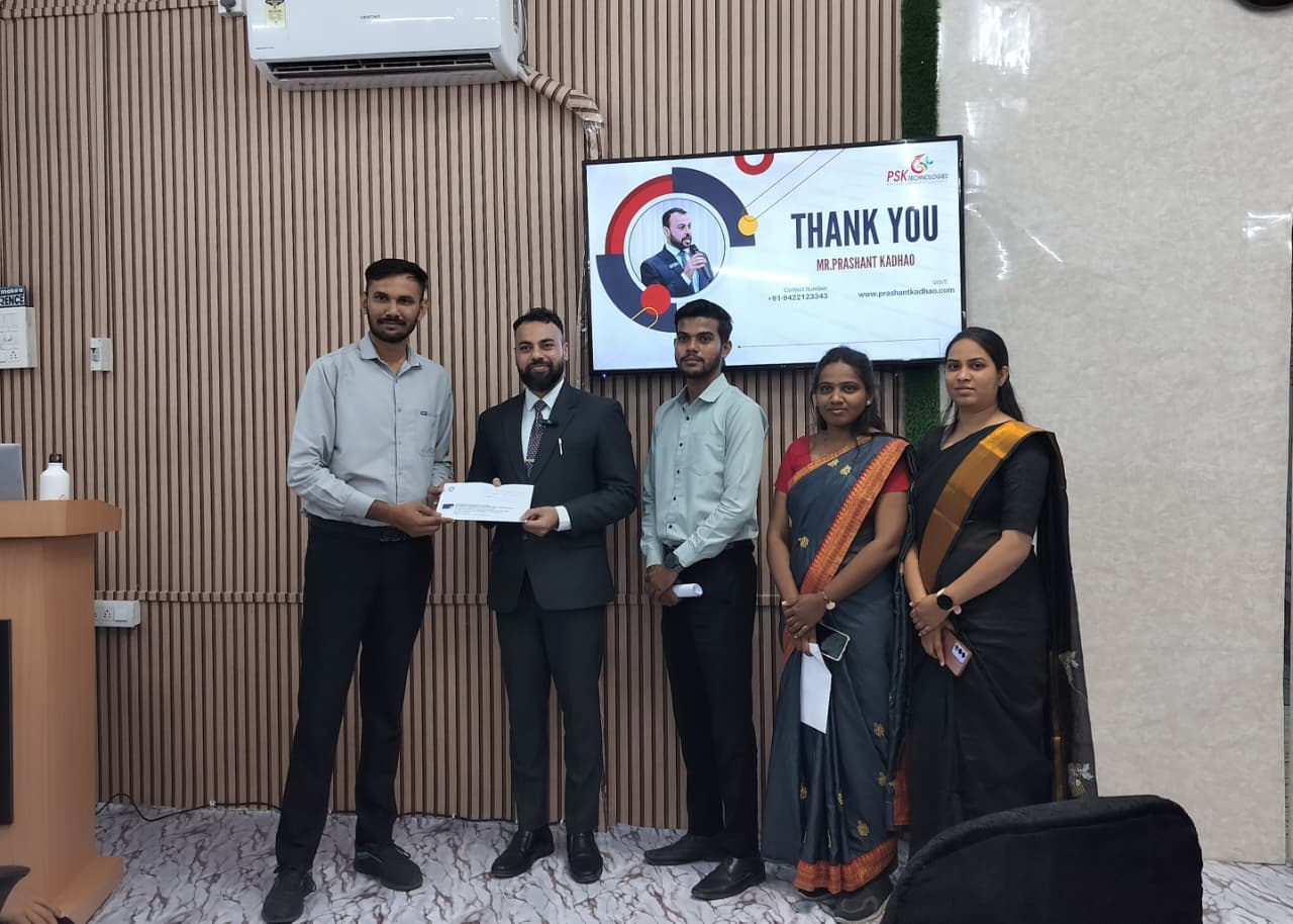 Prashant Kadhao, Nagpur's best Leadership coach, Student coach, Mind Coach